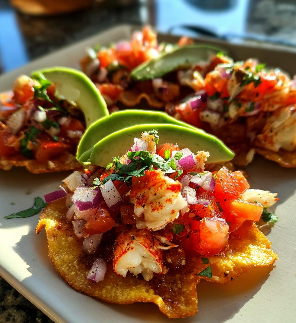 lobster tostadas