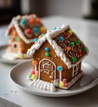 mini gingerbread house