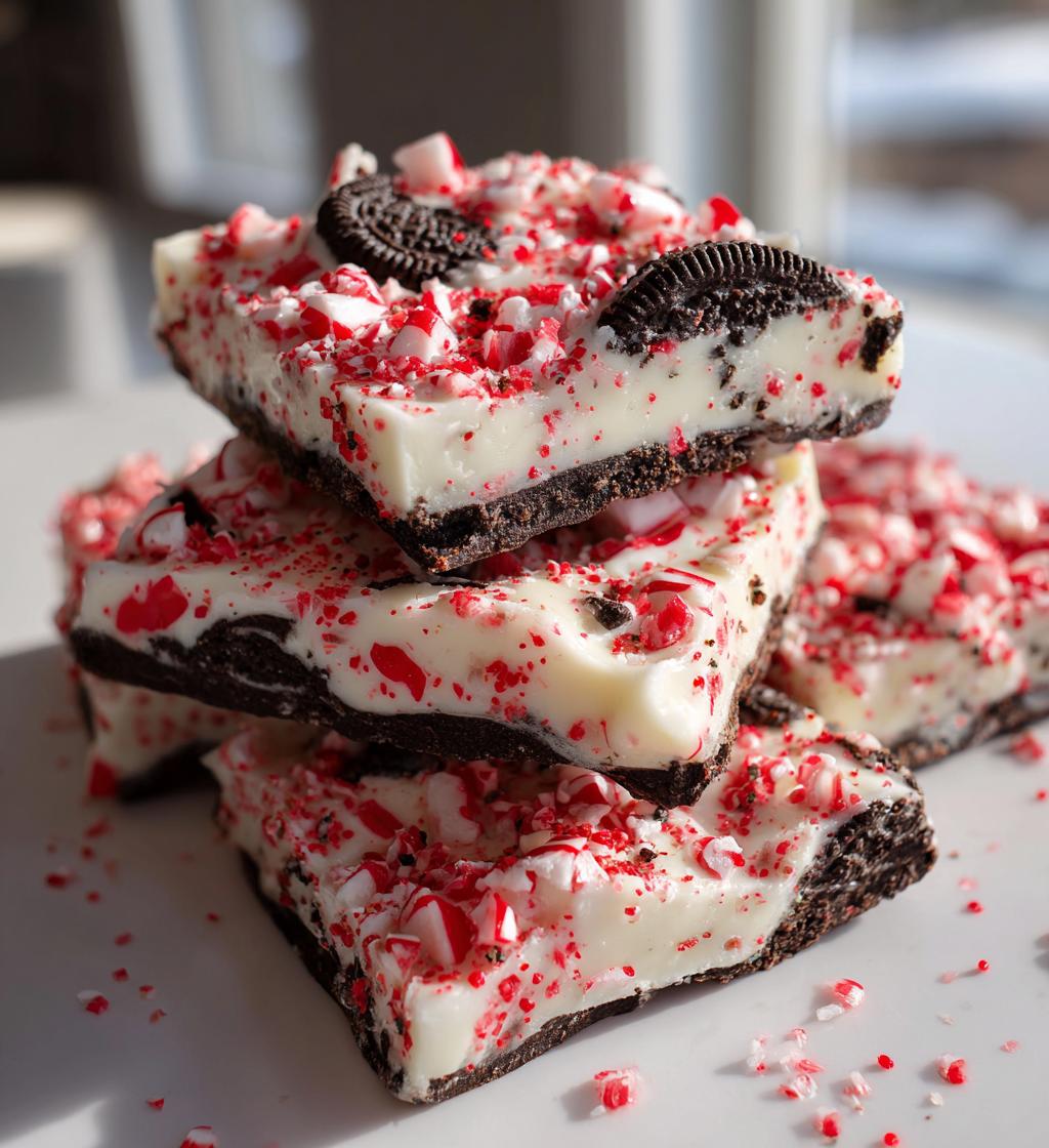 oreo peppermint bark