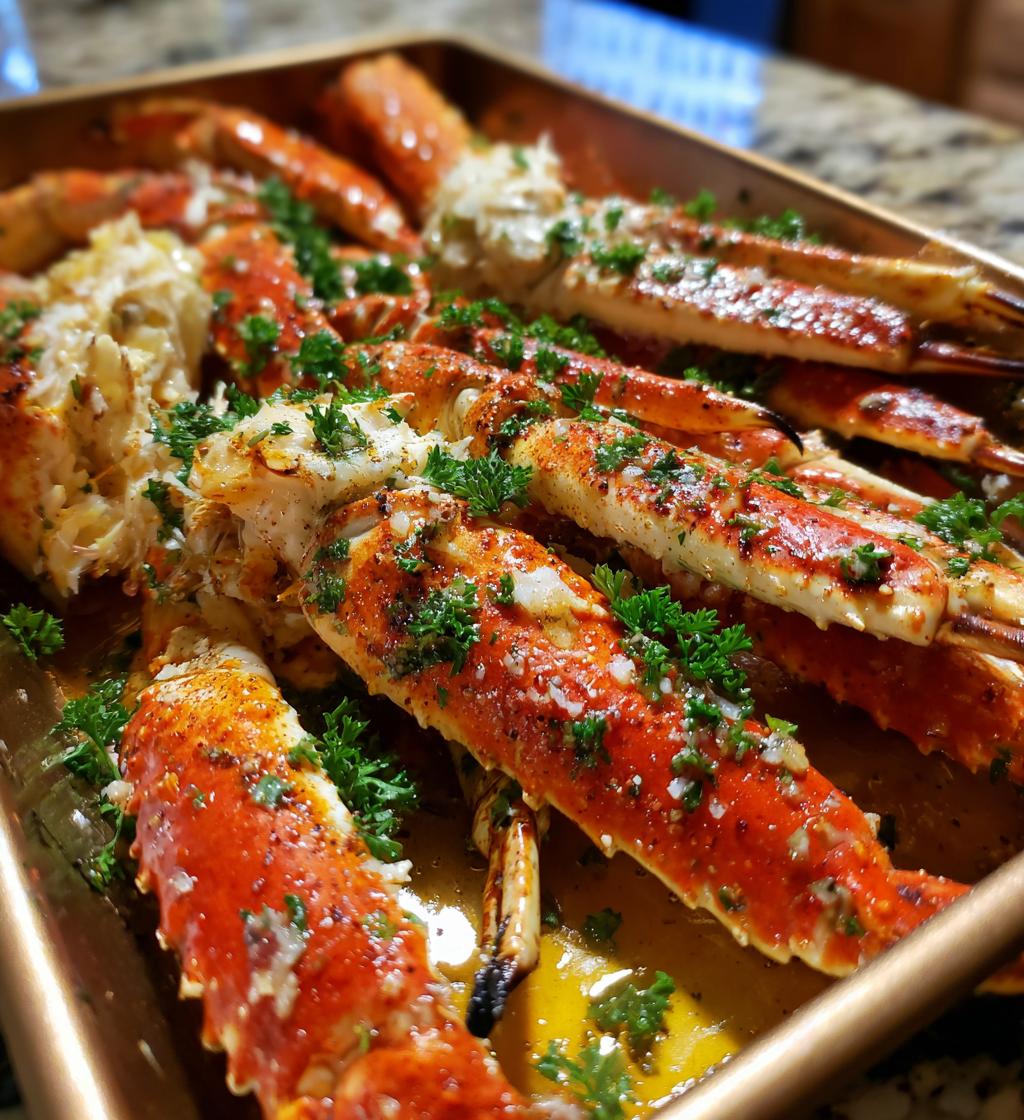oven baked crab legs recipes