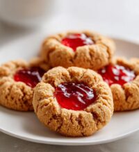 peanut butter and jelly cookies