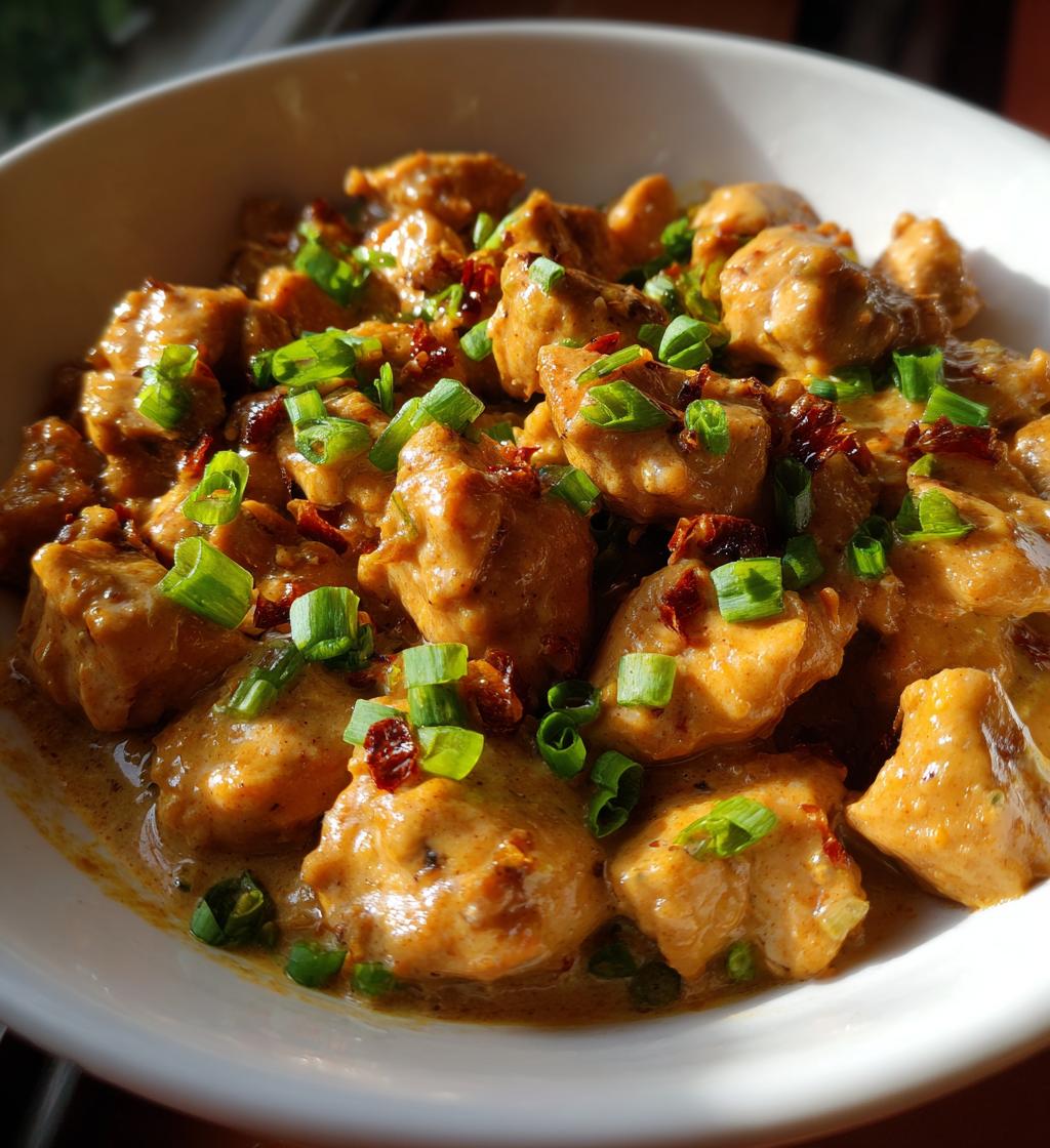 peanut butter chicken
