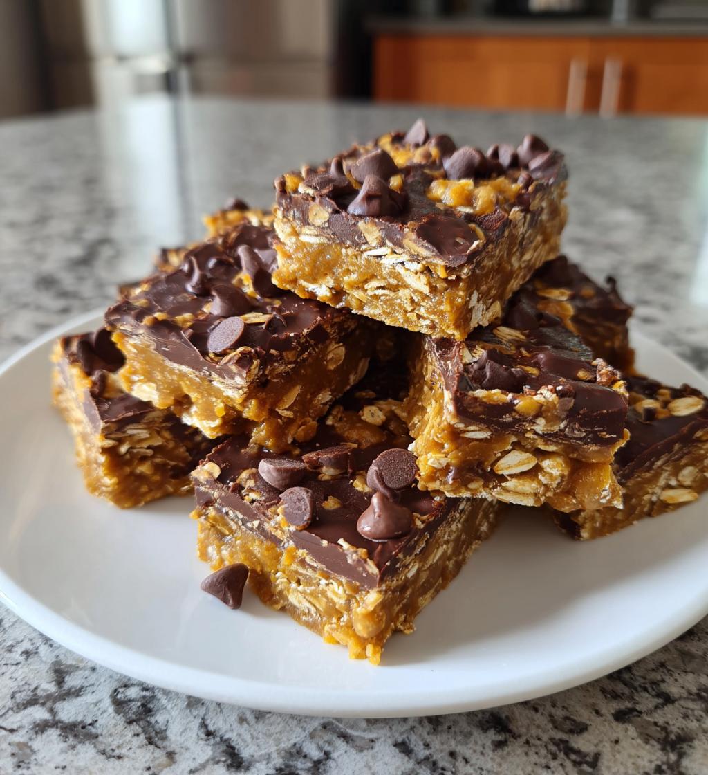 peanut butter chocolate bars