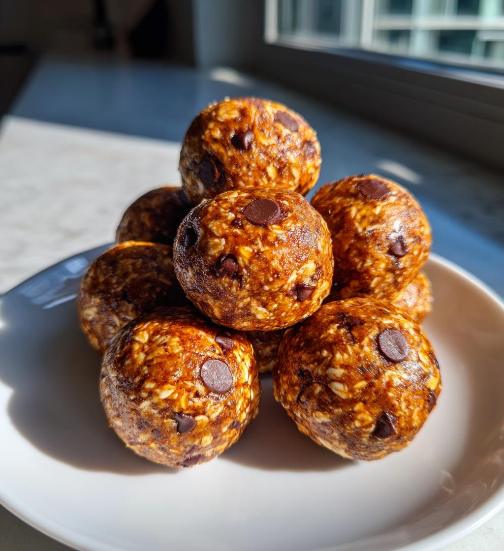 peanut butter oatmeal protein balls