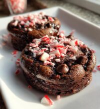 peppermint brownie cookies