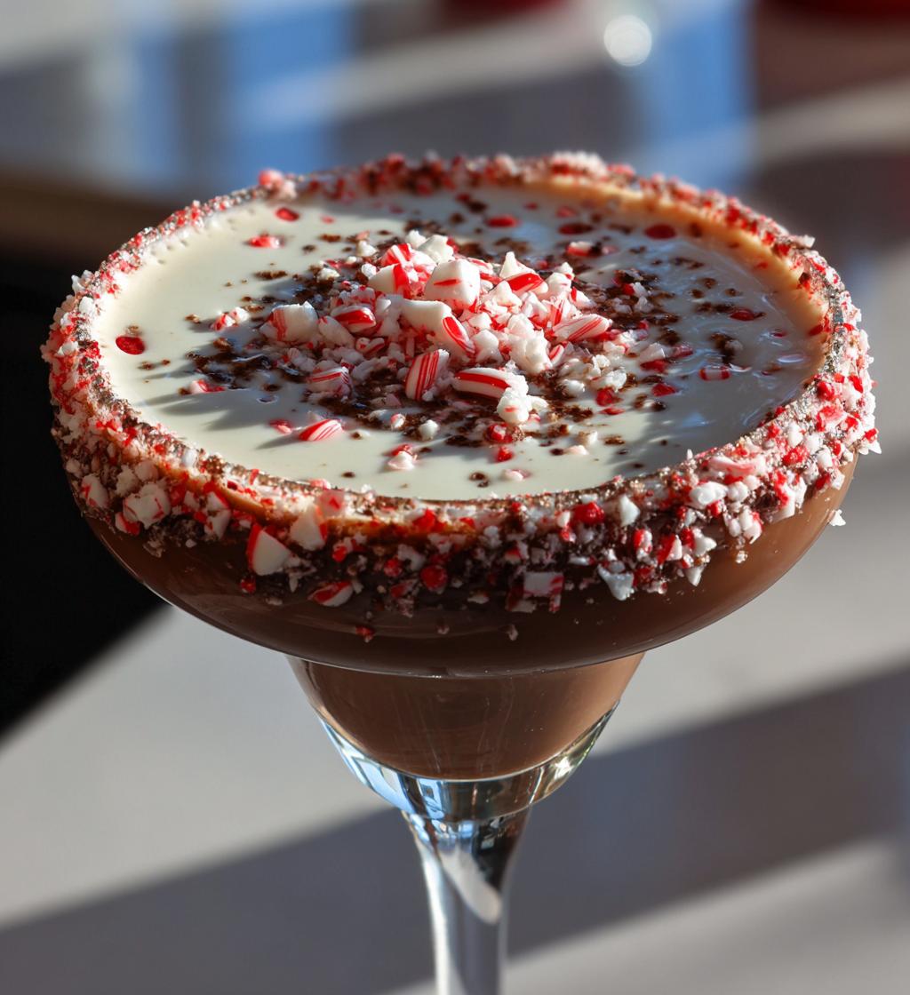 peppermint chocolate martini