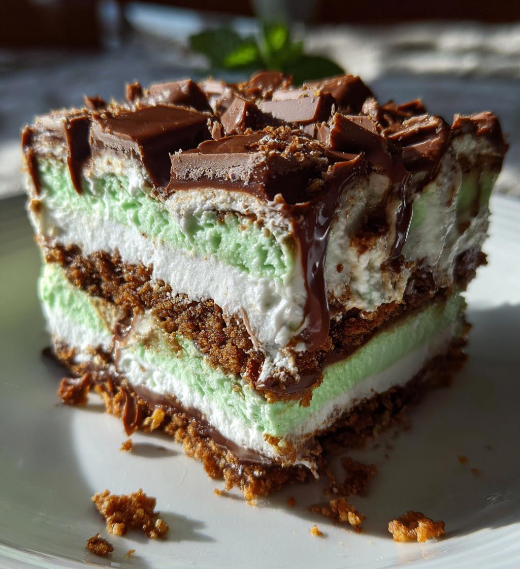 peppermint crisp tart