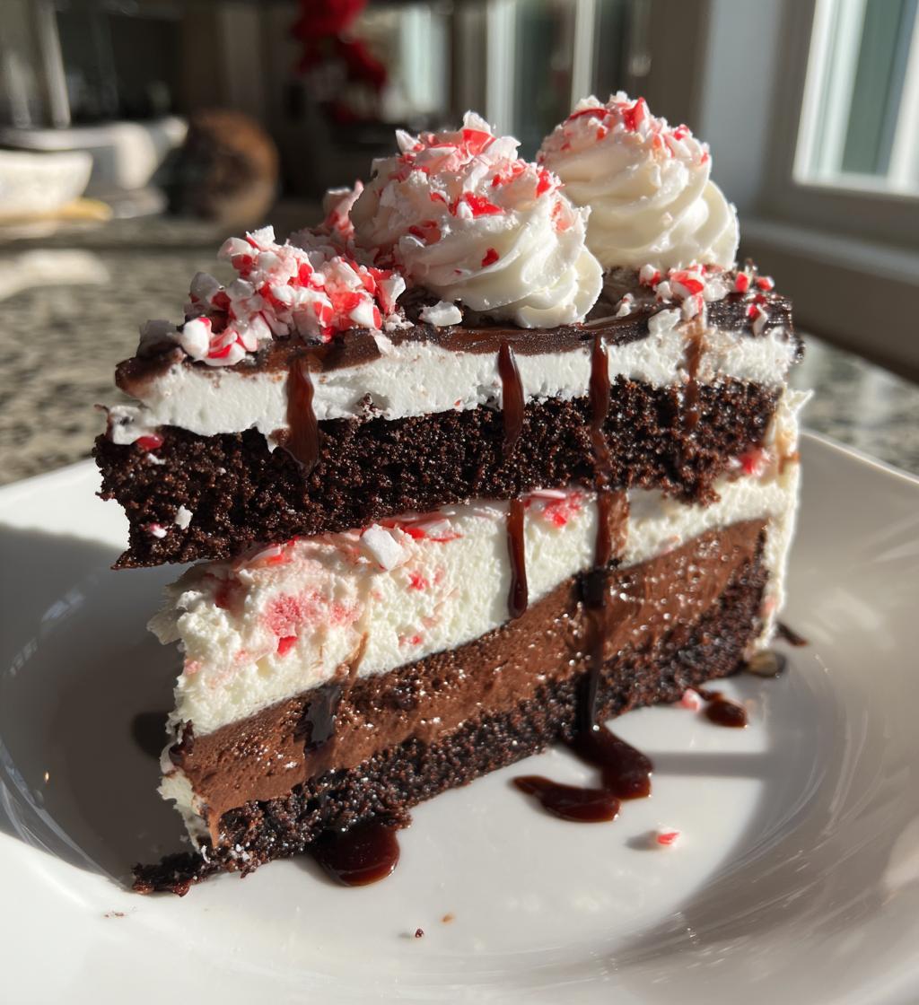 peppermint ice cream cake