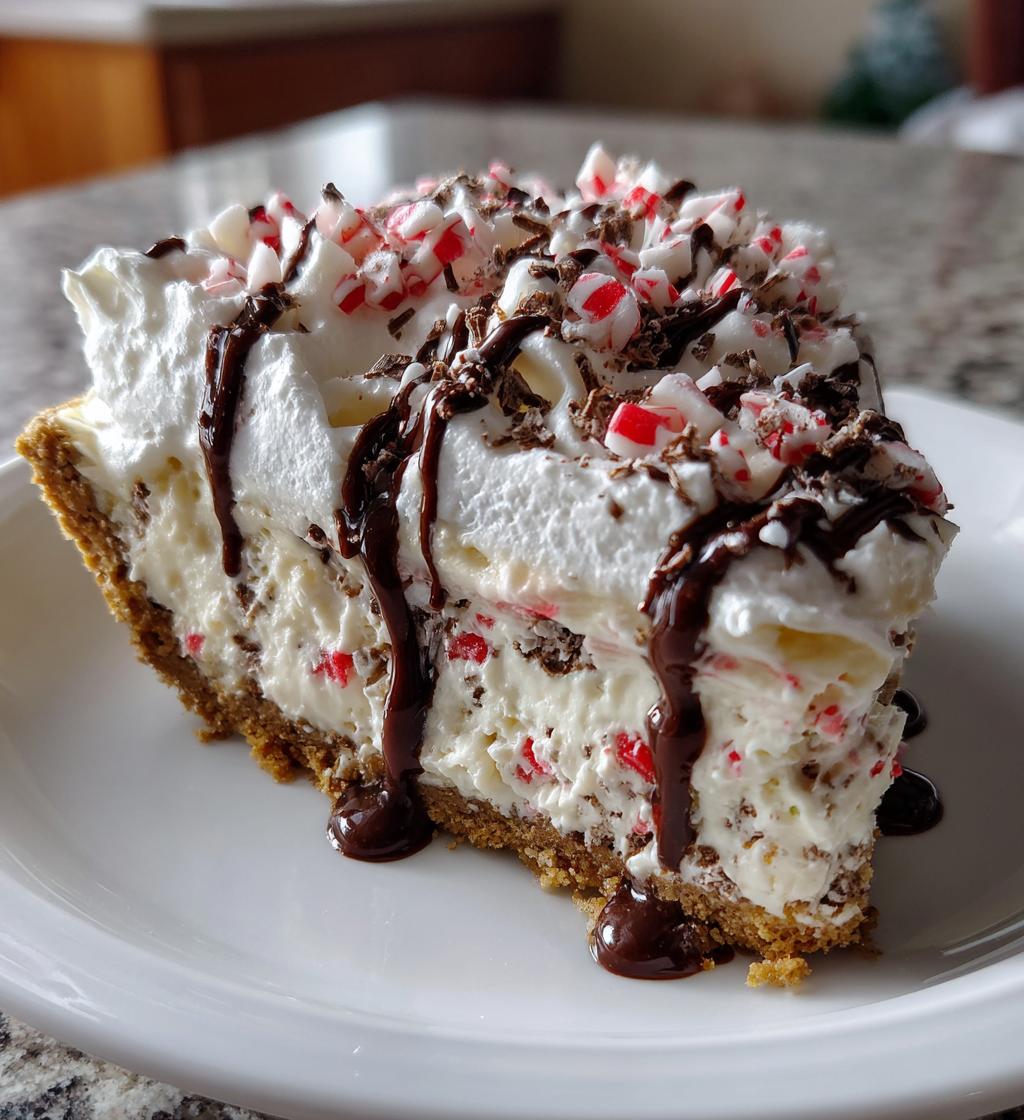 peppermint ice cream pie
