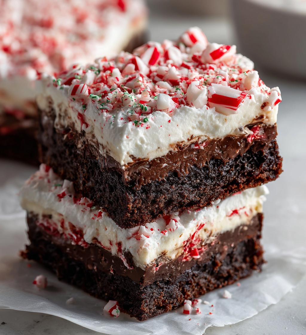 peppermint poke cake