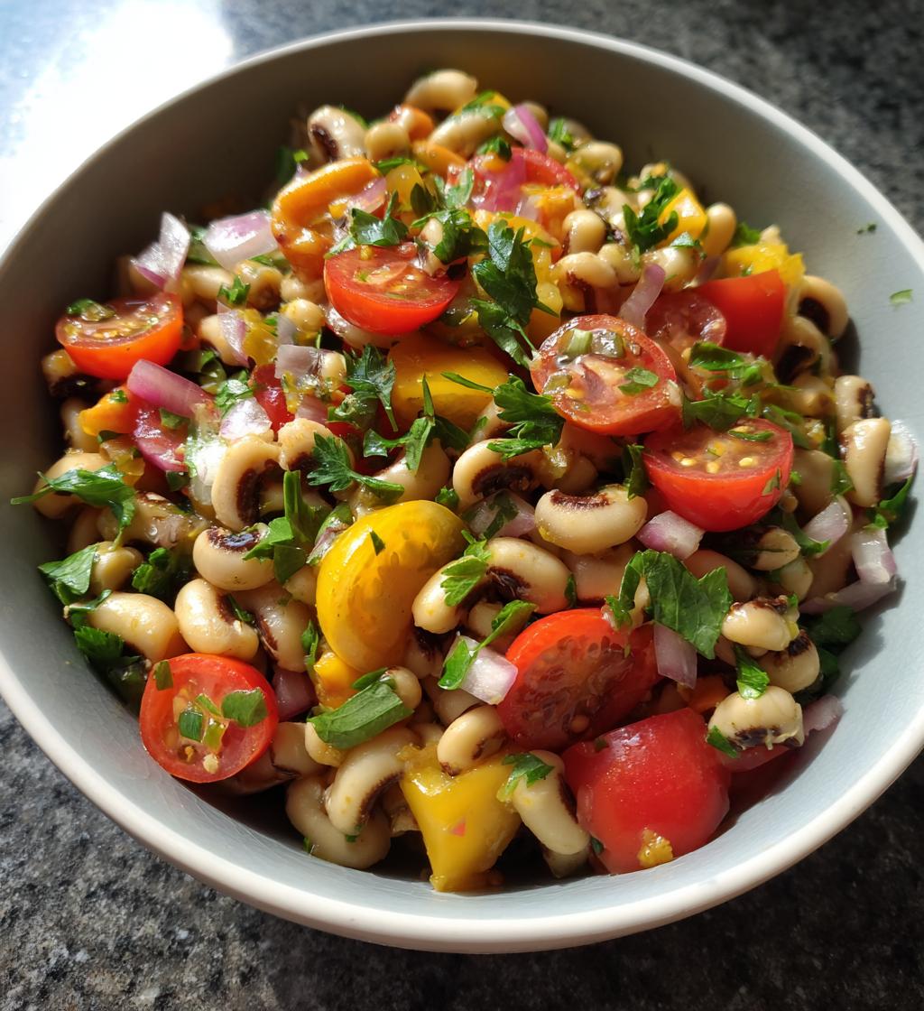 portuguese black eyed pea salad