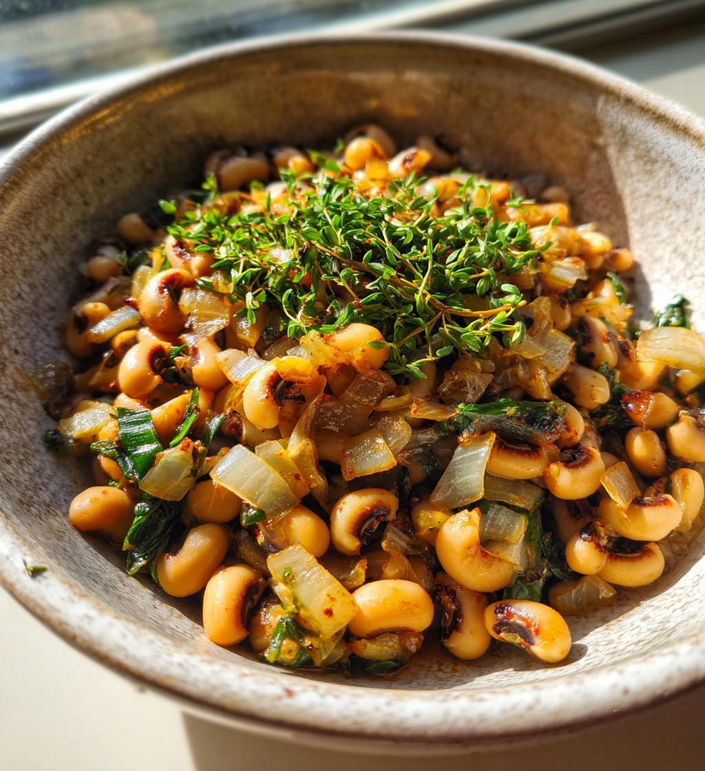 pressure cooker black eyed peas