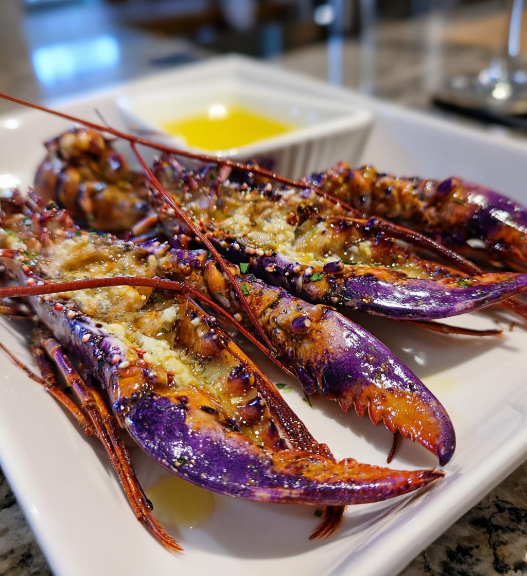 purple lobster