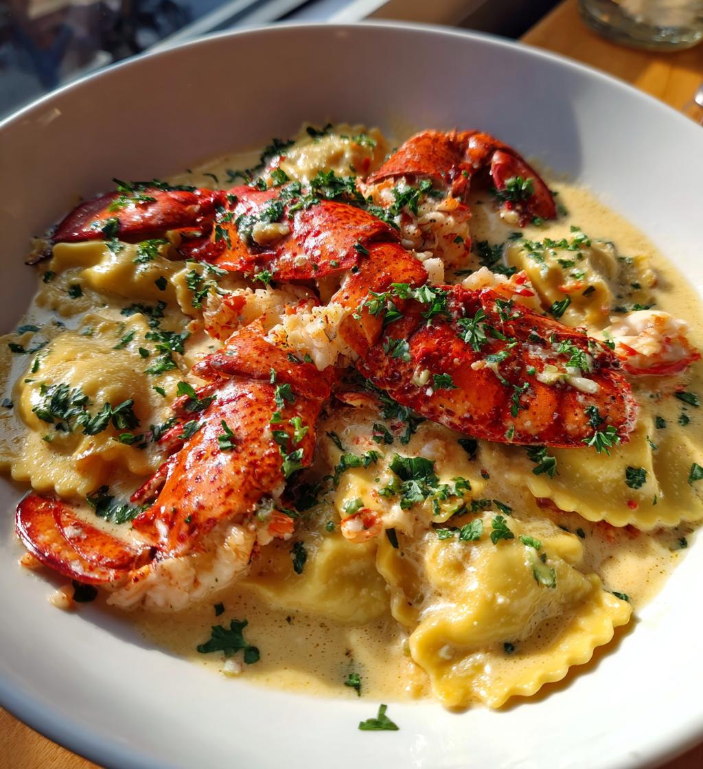 ravioli lobster