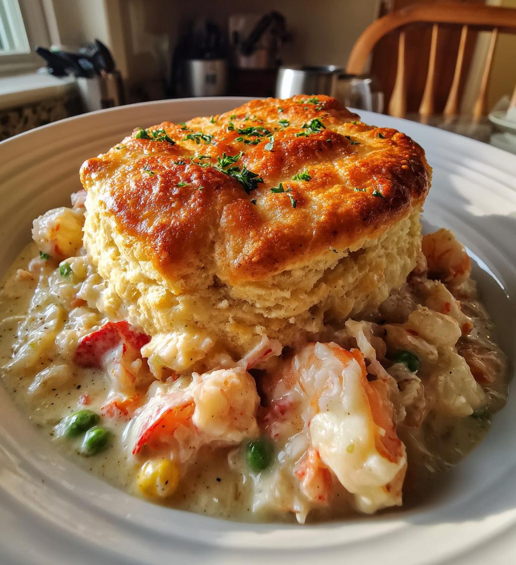 red lobster biscuit pot pie