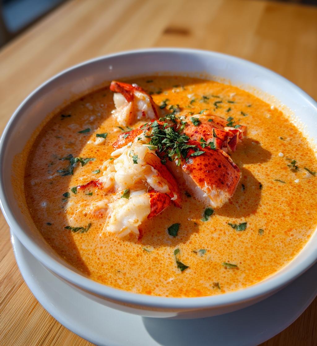 red lobster bisque