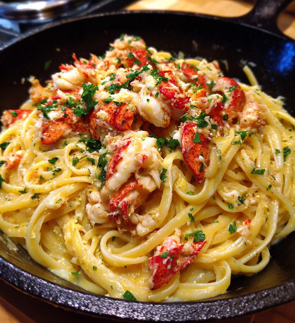 red lobster lobster linguini recipe