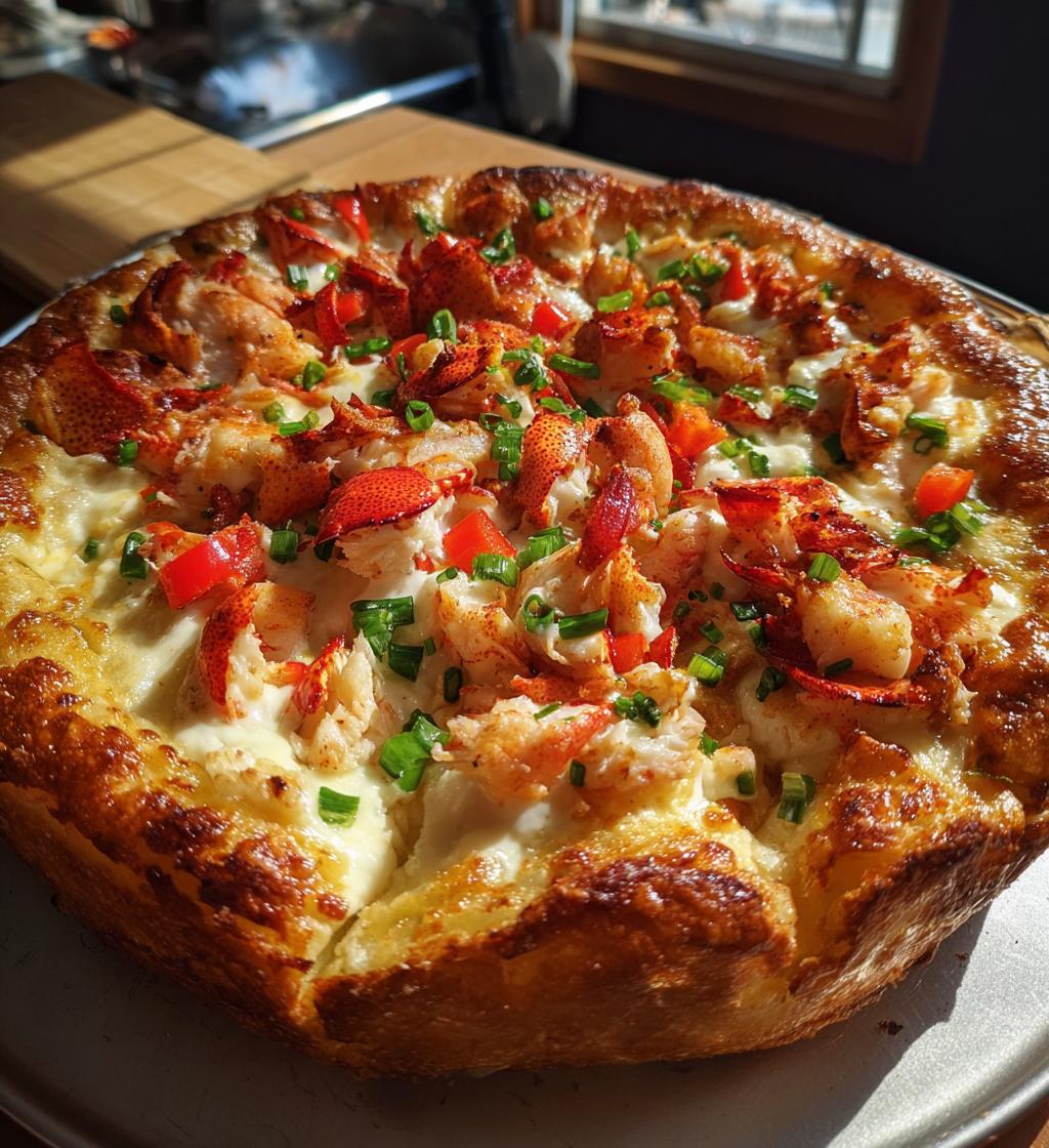 red lobster lobster pizza