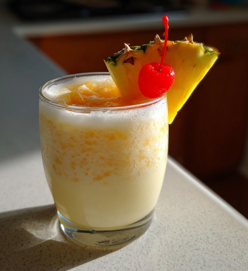 red lobster pina colada drink