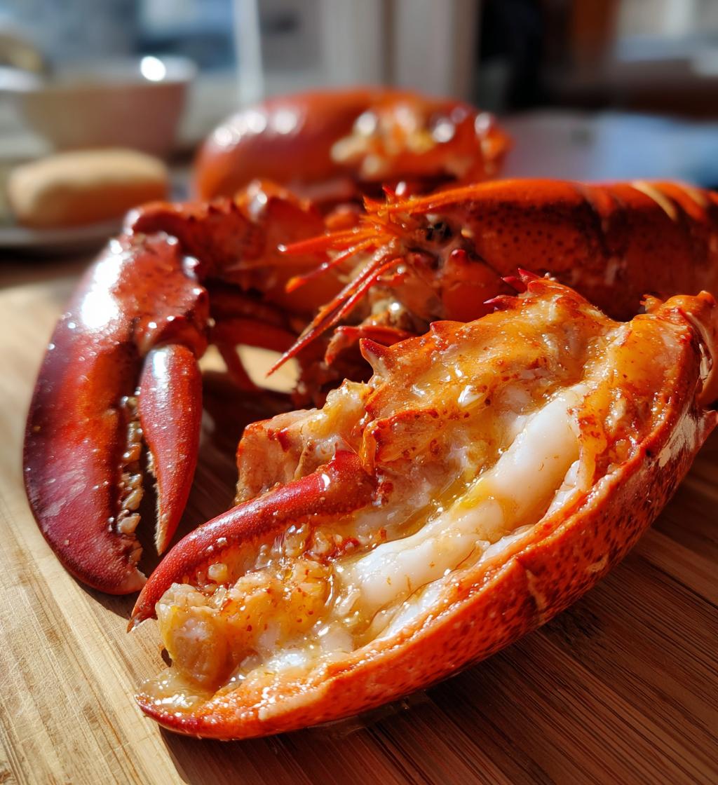 reheat lobster in shell