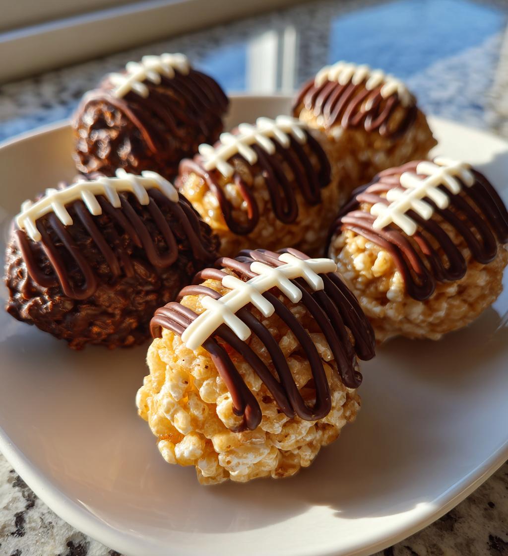 rice krispie football treats