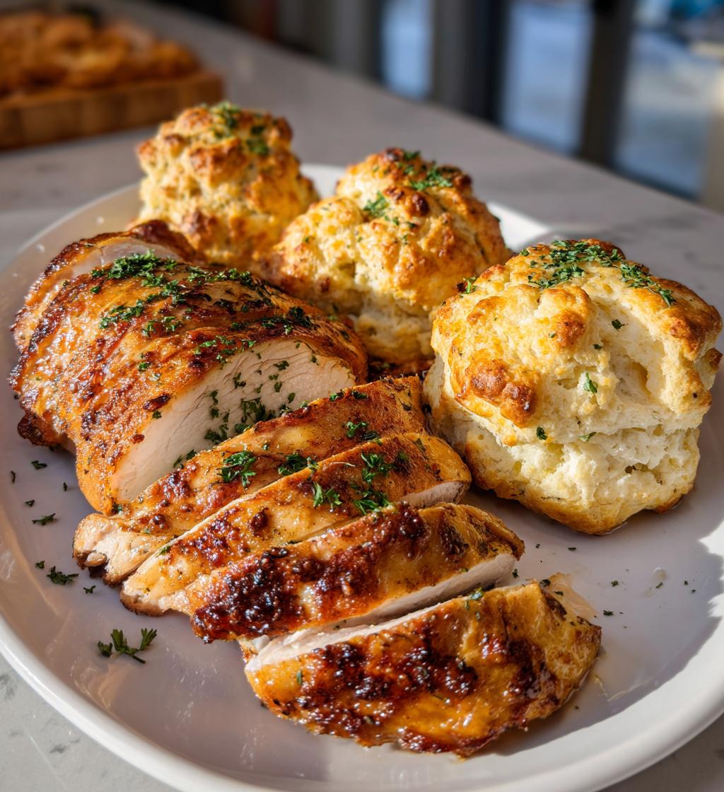 rotisserie chicken red lobster biscuit