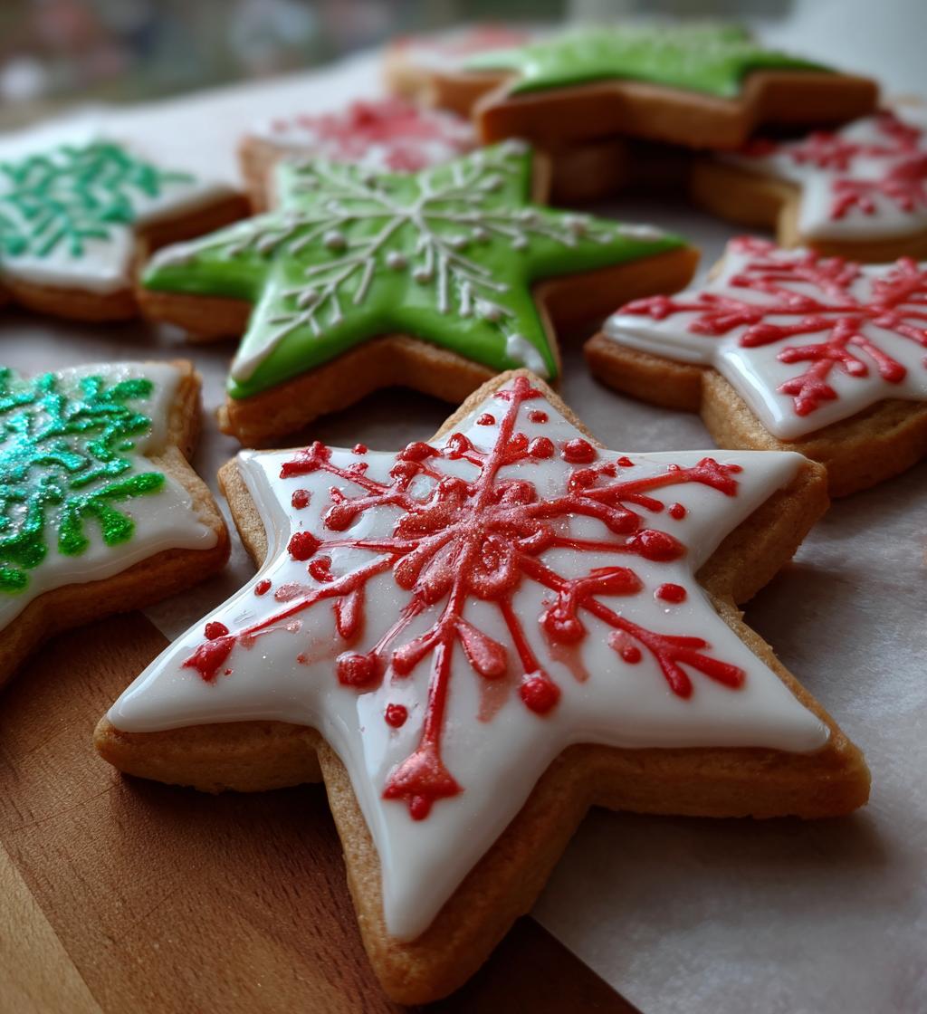 royal icing christmas cookies
