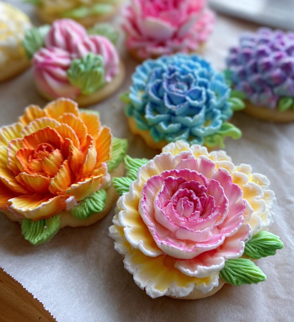 royal icing flowers tutorial