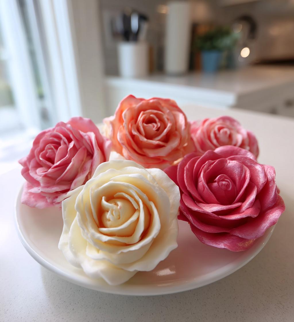Royal icing roses: 7 Easy Steps to Stunning Decor – Vihaad Rezepte