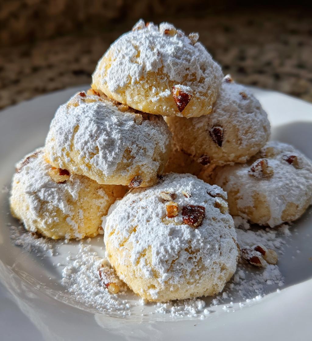 russian tea cake recipe card