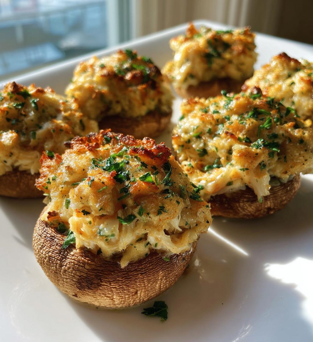 seafood stuffed mushrooms red lobster