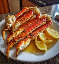seasoned crab legs