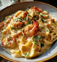 shrimp and lobster alfredo