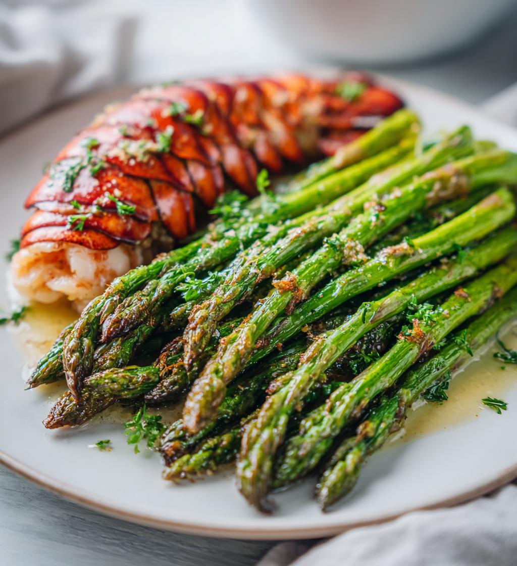 sides with lobster tail