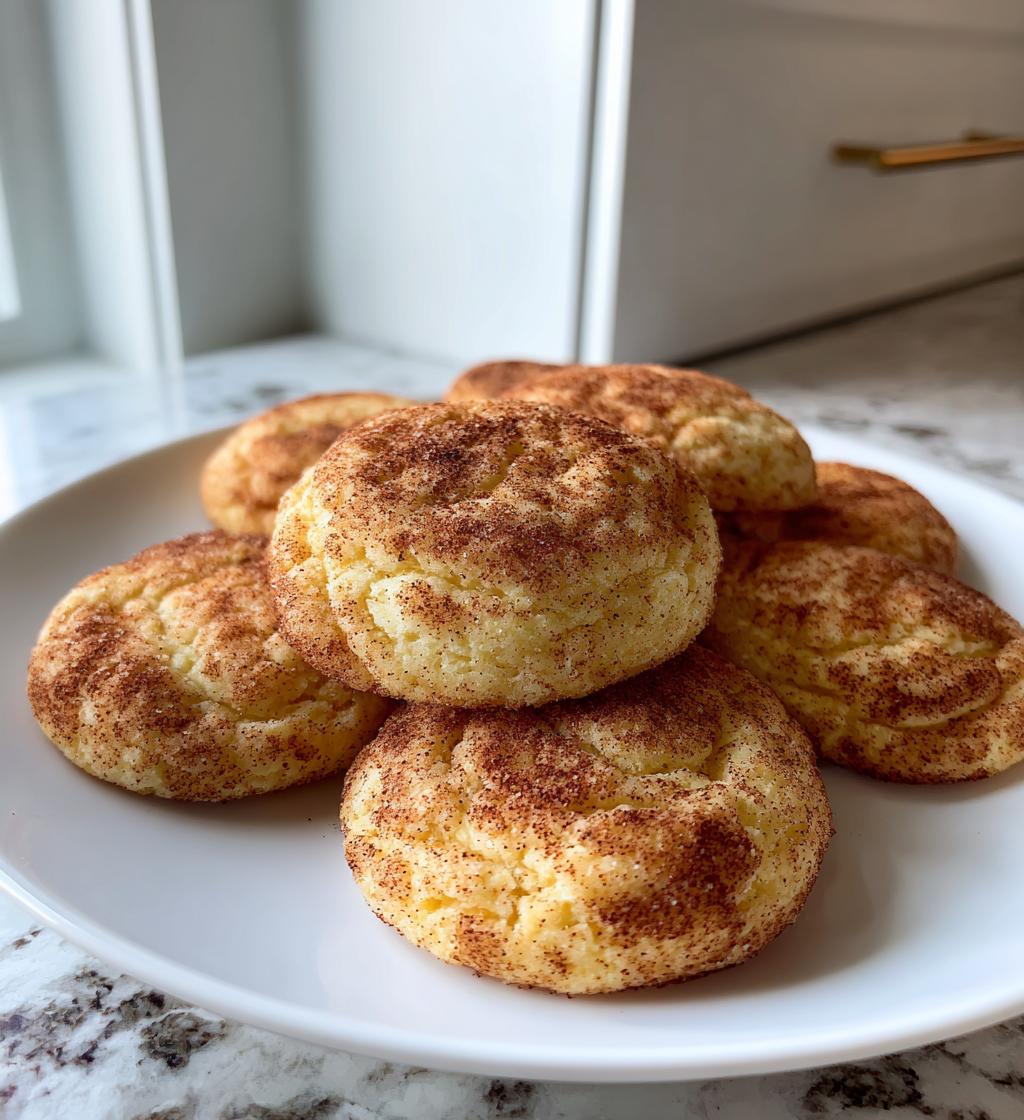 small batch snickerdoodle cookies