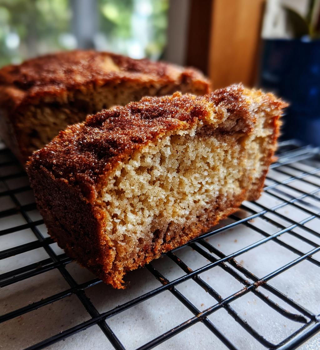 snickerdoodle banana bread