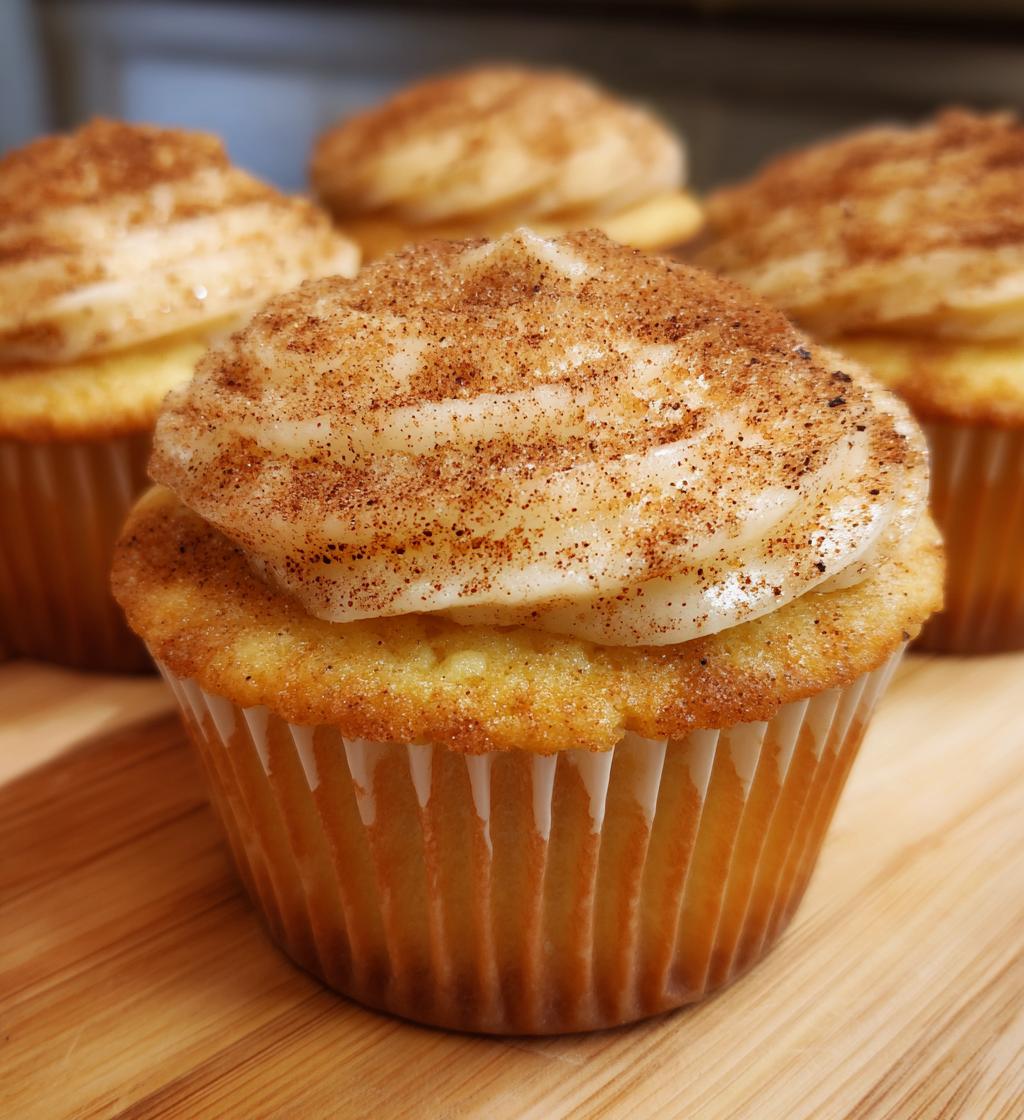 snickerdoodle cupcakes recipe