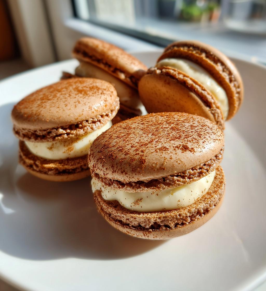snickerdoodle macarons