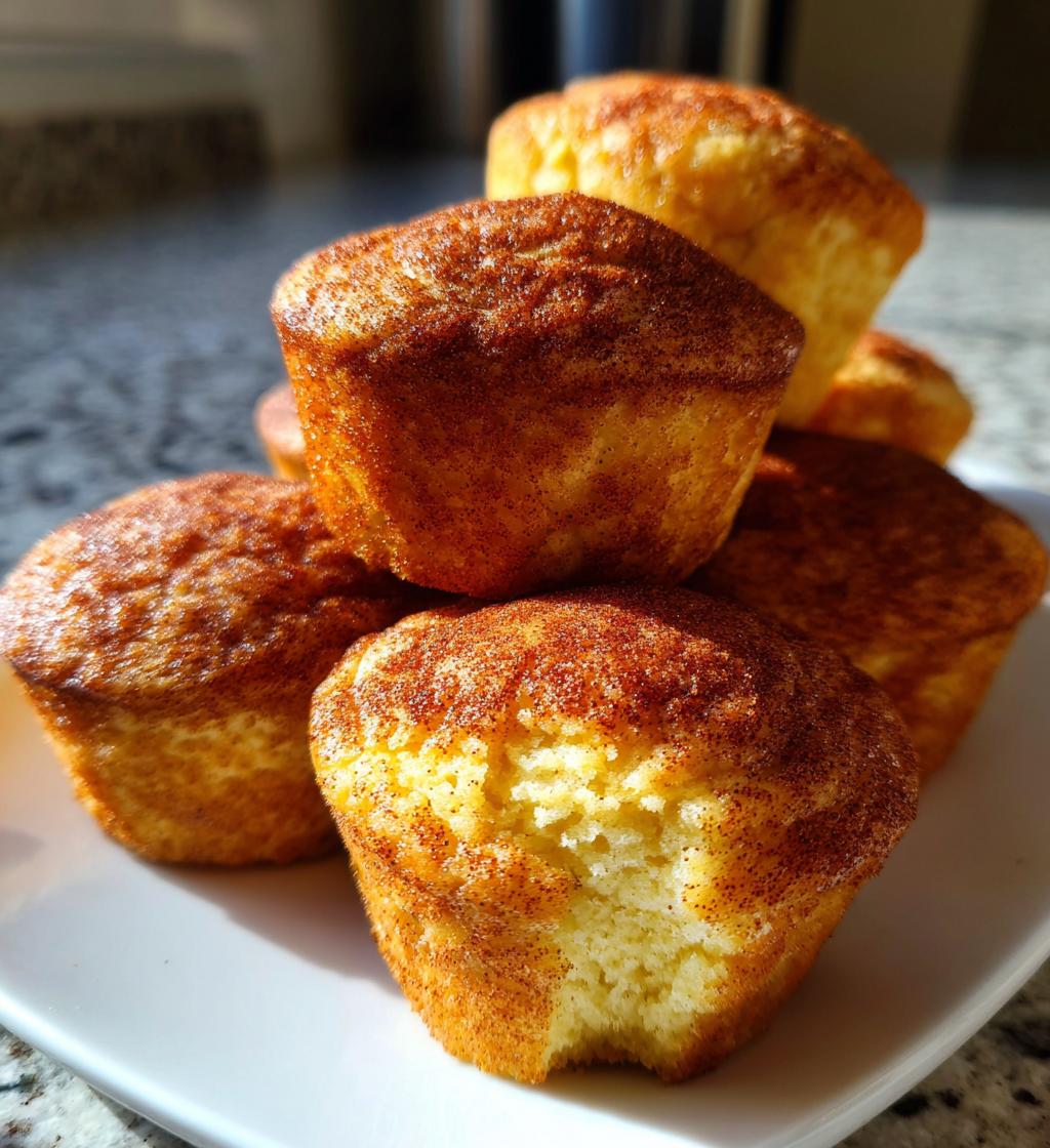 snickerdoodle muffins recipe