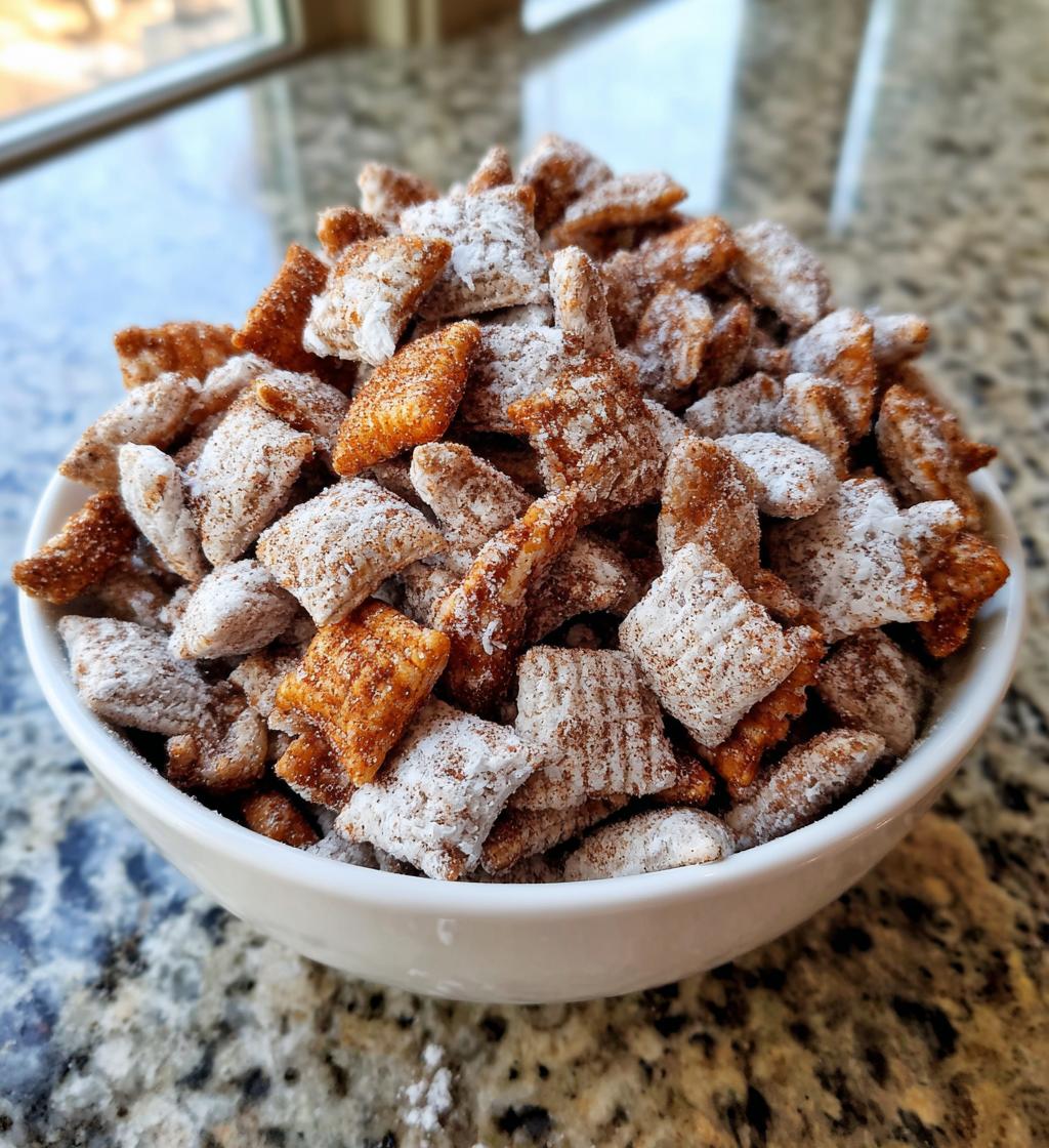 snickerdoodle puppy chow
