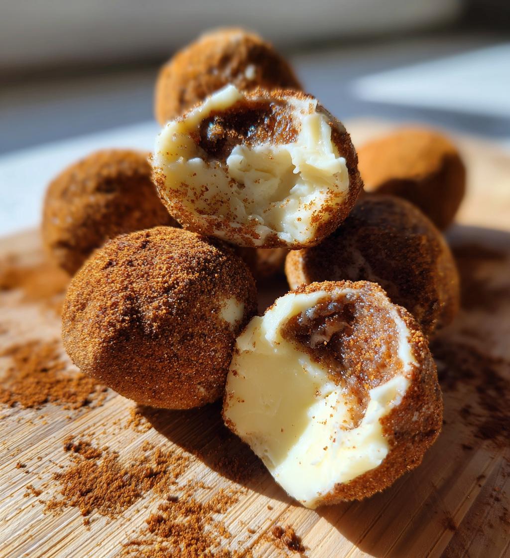 snickerdoodle truffles