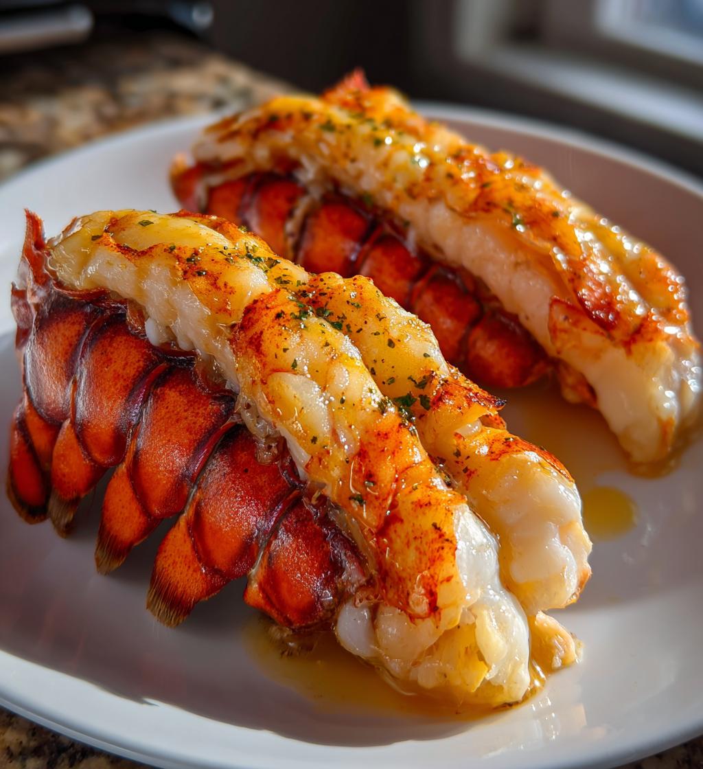 sous vide lobster tail