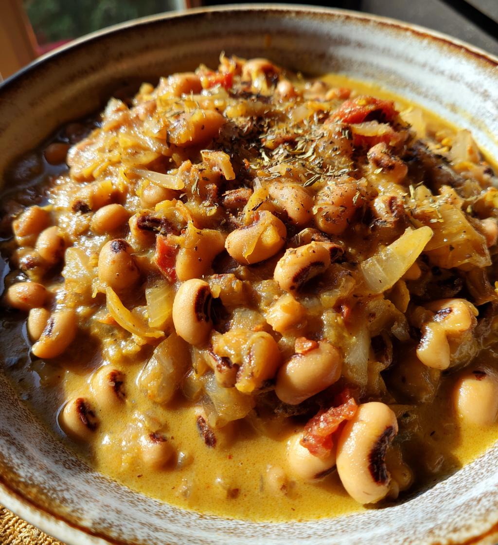 southern black eyed peas recipe crock pot