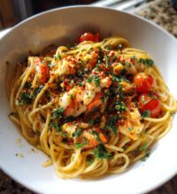 spicy lobster pasta