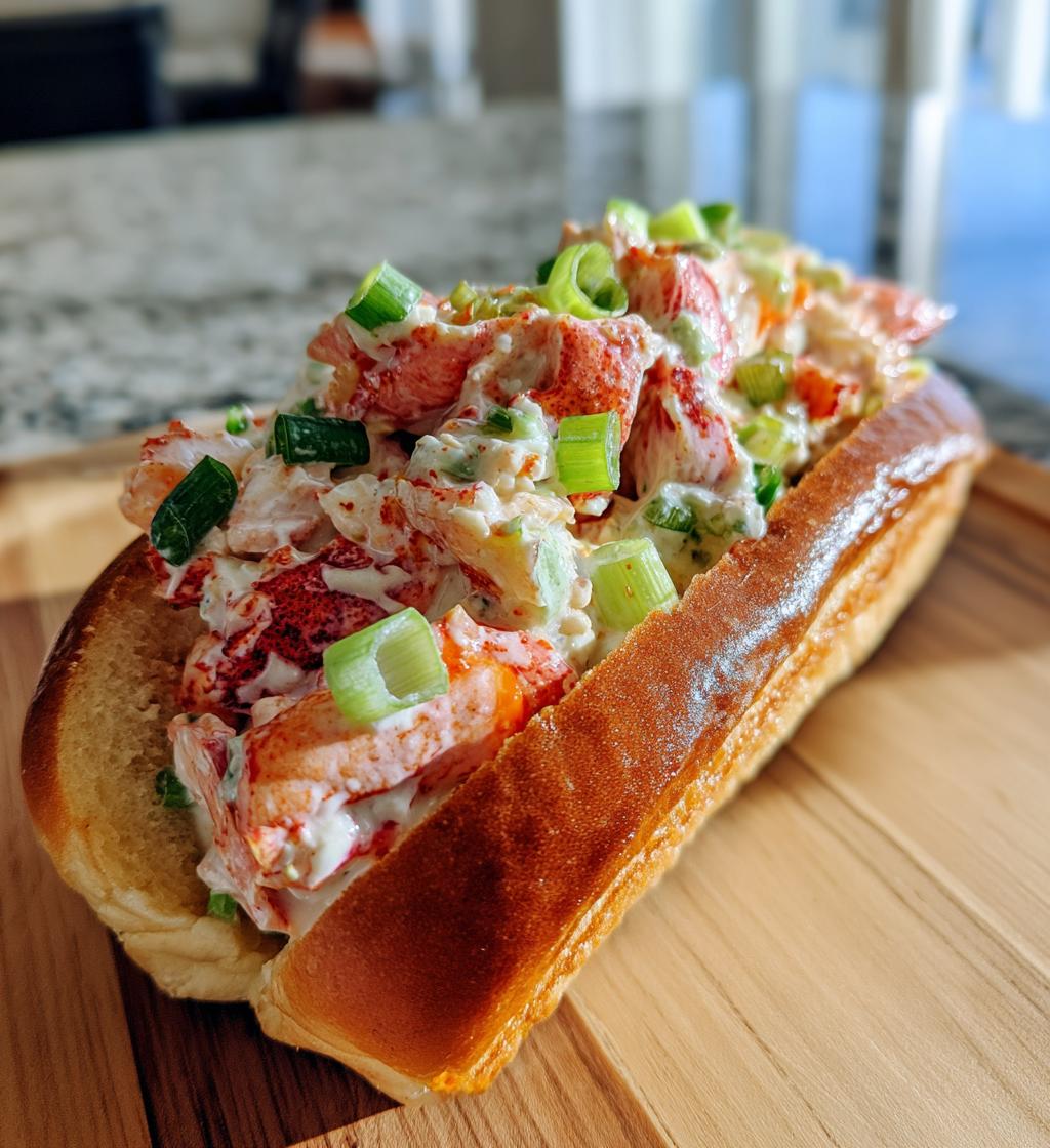spicy lobster roll