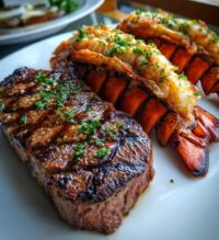 steak and lobster dinner