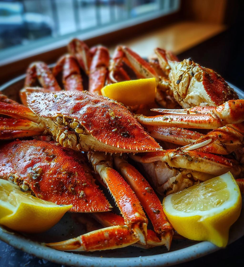 steam crab legs in pot