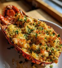 stuffed lobster