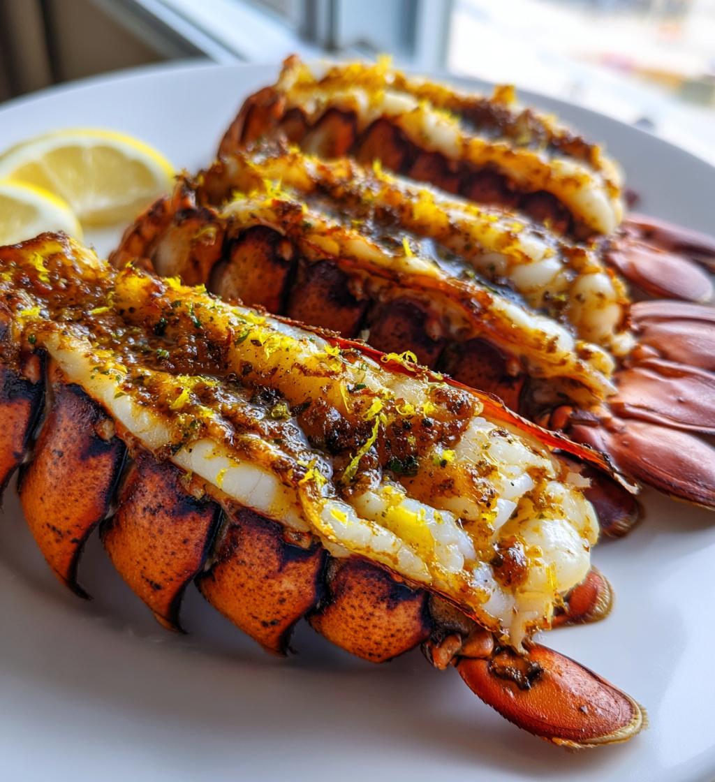 traeger lobster tails