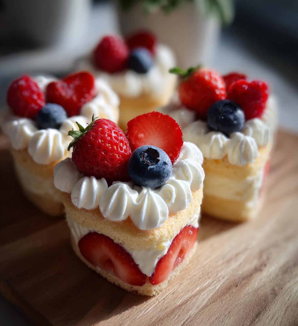 valentine bento cakes